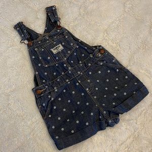 Polka Dot Oshkosh B’Gosh Overalls